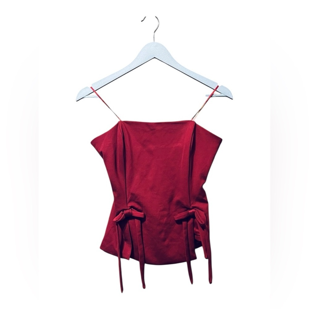 Milk + Honey Strapless Corset Peplum Top – Medium - Picture 2 of 7